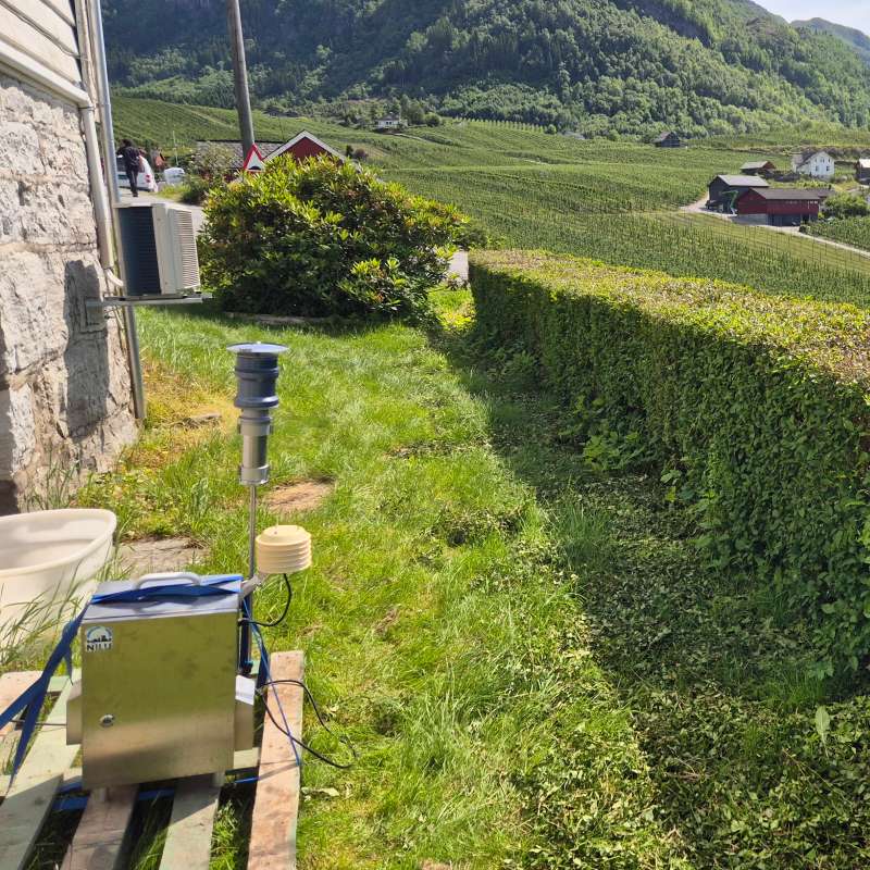 Måling av plantevernmidler i luft