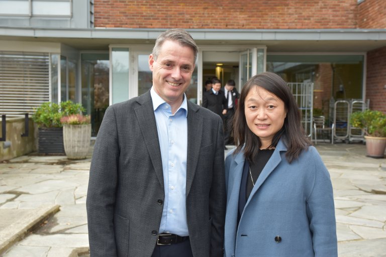 NIBIO’s Director General, Ivar Horneland Kristensen and Wang Xiao, Deputy Director General at the Department of International Cooperation at MOST, both emphasised that shared global challenges are a key motivation for deepening the research partnership between China and Norway. Photo: Siri Elise Dybdal