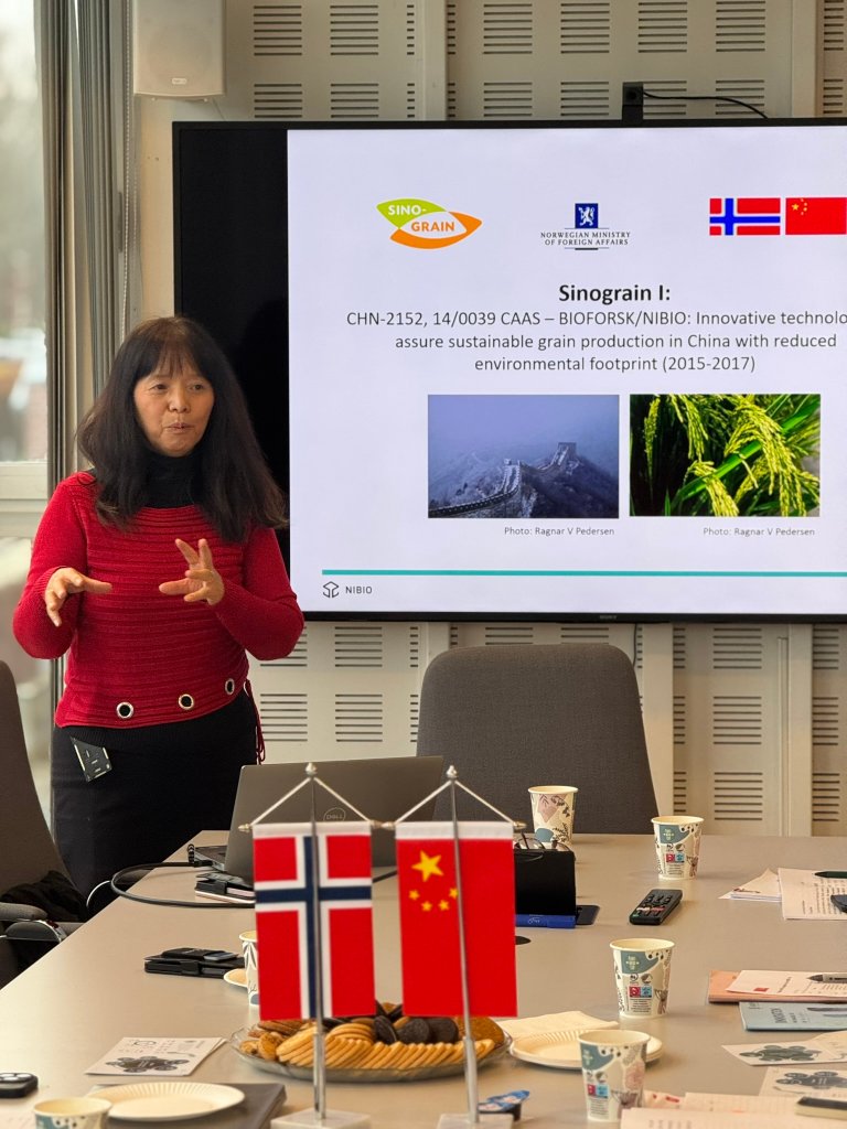 Dr. Jihong Liu Clarke, Research Professor and Coordinator for China Relations at NIBIO says NIBIO benefits from having established early partnerships with leading Chinese research institutes. Photo: Siri Elise Dybdal