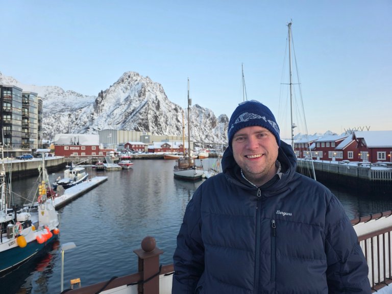 Kristoffer Høyning, daglig leder i Multigen Akva. Foto: Per Anron Sæther