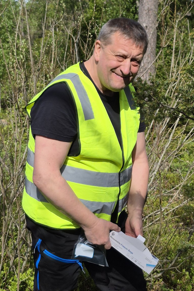Siden midten av mai har Paul Eric Aspholm tilbakelagt nærmere 30 000 kilometer i bil og blitt godt kjent med den norske naturen. Foto: Morten Günther