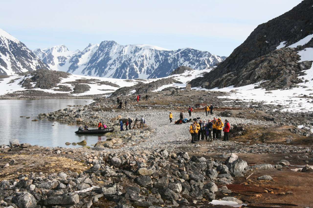 Virgohamna på Svalbard