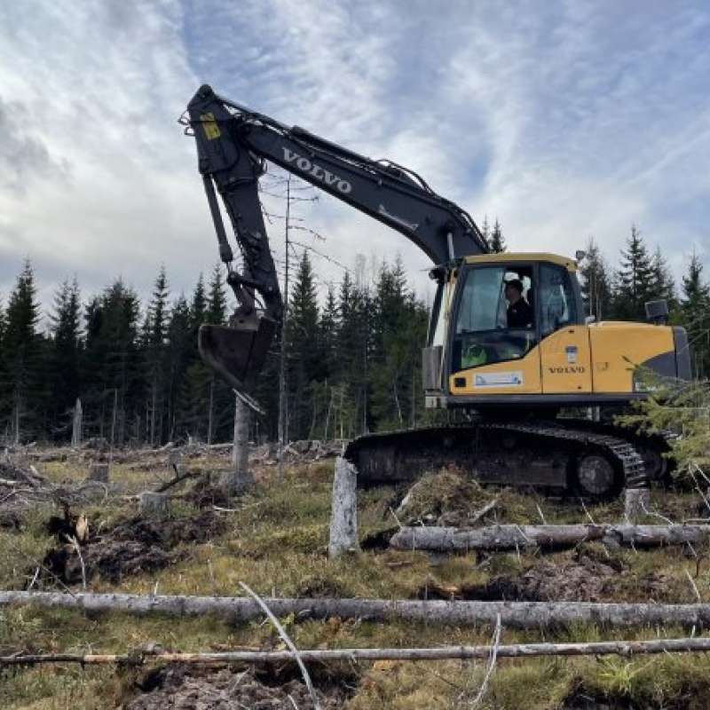 MB1 Gravemaskin Ole Håkon Moberget - Foto Kjersti Holt Hanssen
