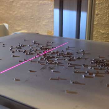 Partikkelanalyse av biologisk innfyll