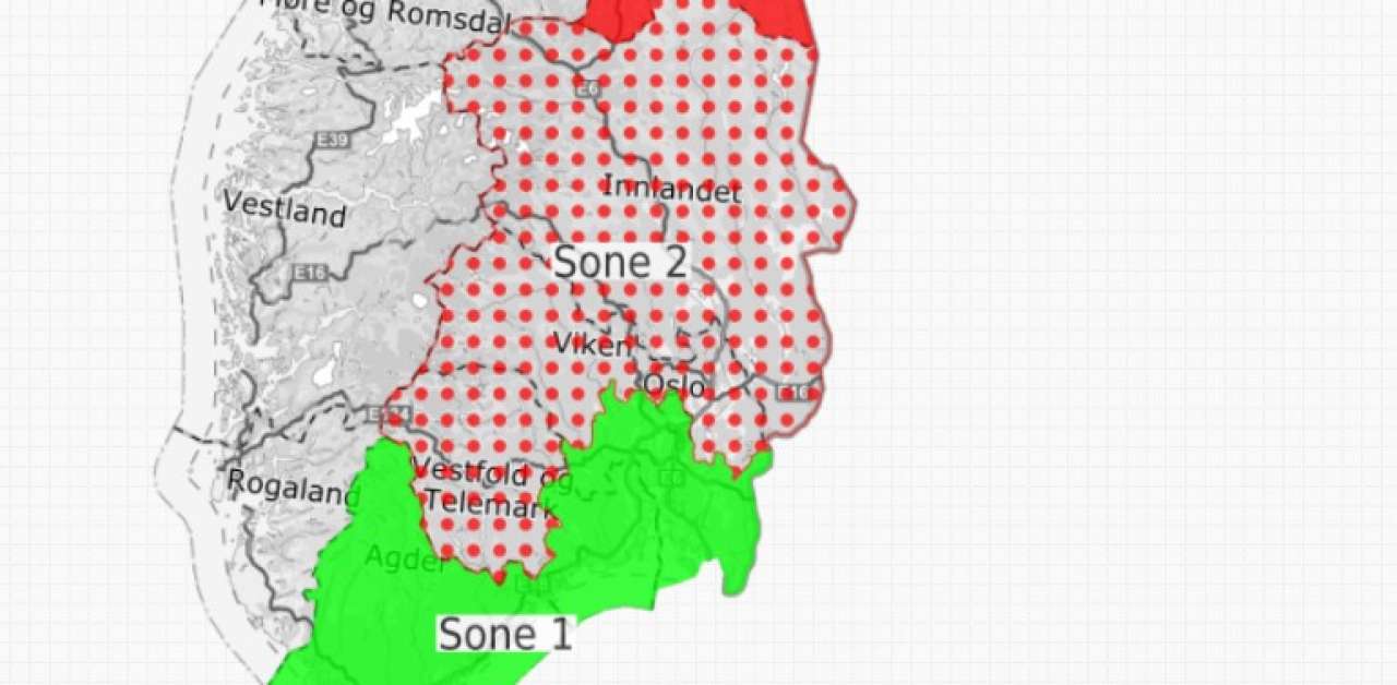 Sonevis varsel for barkbilleovervåkingen